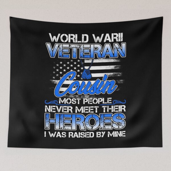 Item preview, World War II Veteran Cousin - US Military Vet Family Gift designed and sold by TimoJohnson78.