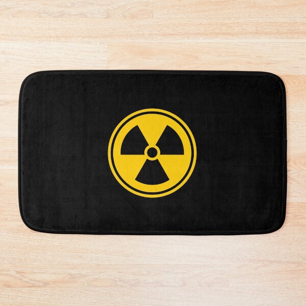 Item preview, Radiation Sign - Black background designed and sold by LeenDesign.