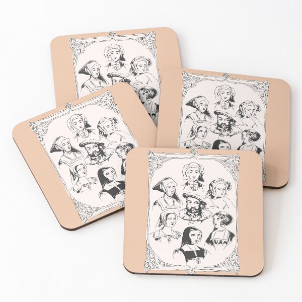 Item preview, Henry VIII and wives designed and sold by vixfx.