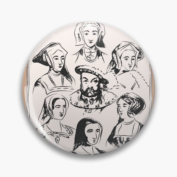 Item preview, Henry VIII and wives designed and sold by vixfx.