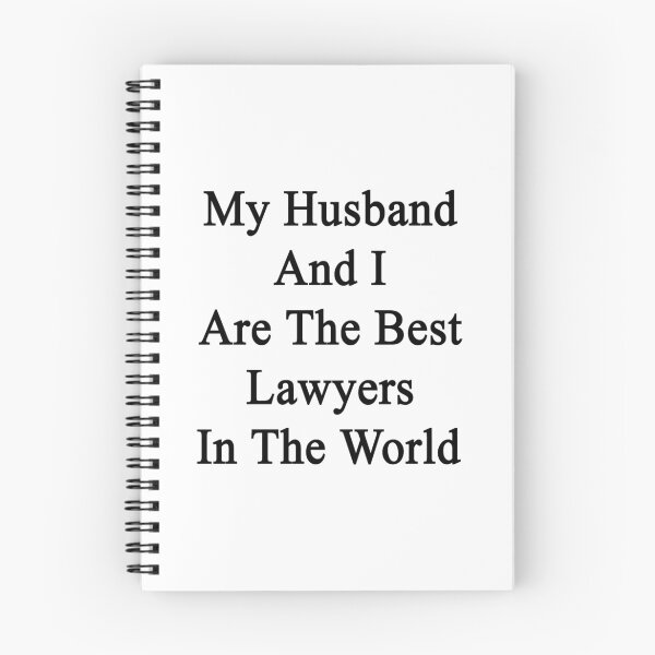Item preview, My Husband And I Are The Best Lawyers In The World  designed and sold by supernova23.
