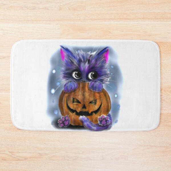 Item preview, cat and pumpkin T-Shirt designed and sold by nemfisart.