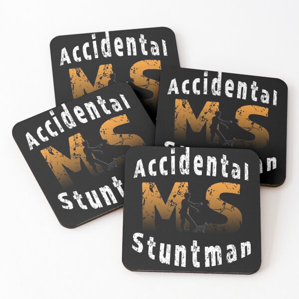 Item preview, Accidental StuntMan Multiple Sclerosis Awareness MS designed and sold by ShamblesShop.