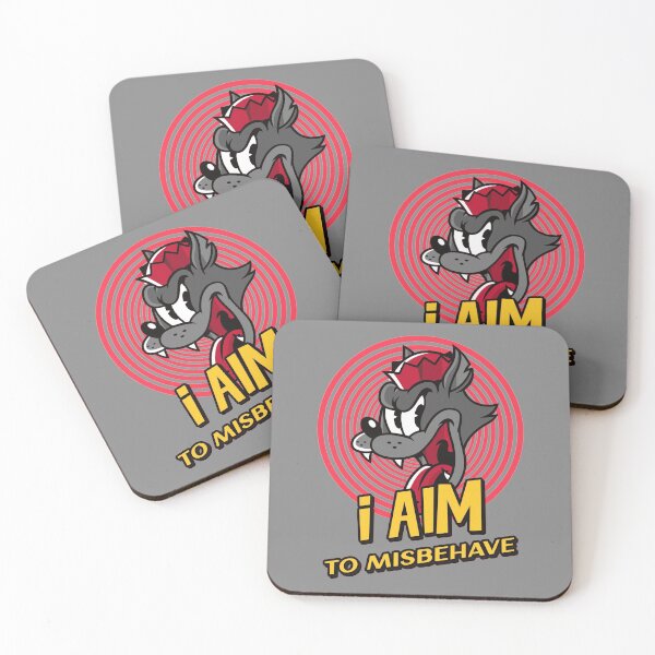 Item preview, I Aim To Misbehave designed and sold by Rooster Syndicate.