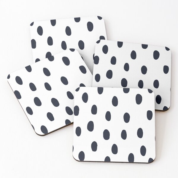 Item preview, Modern and Minimal Black and White Dots Pattern designed and sold by TamGustam.