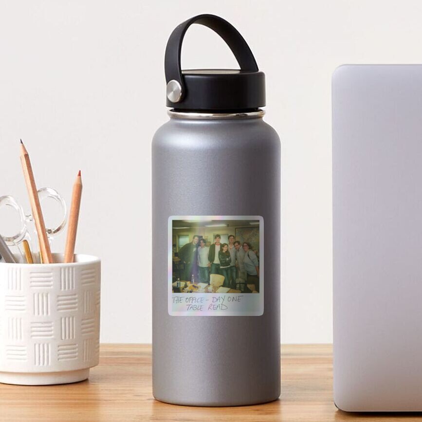 The Office Table Read Photo Sticker