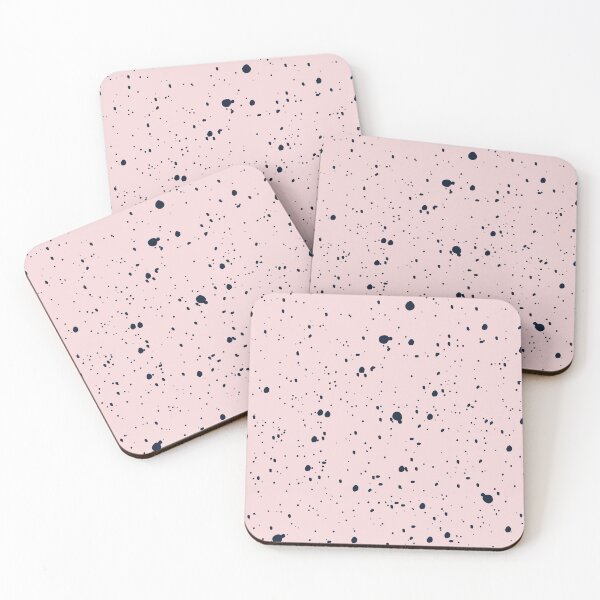 Item preview, Modern and Minimal Pink and Black Dots Pattern designed and sold by TamGustam.