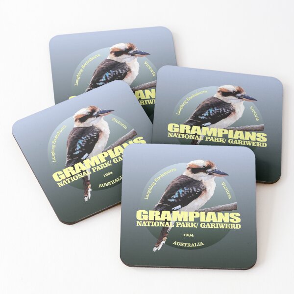 Item preview, Grampians National Park (Laughing Kookaburra)(WT) designed and sold by curranmorgan.