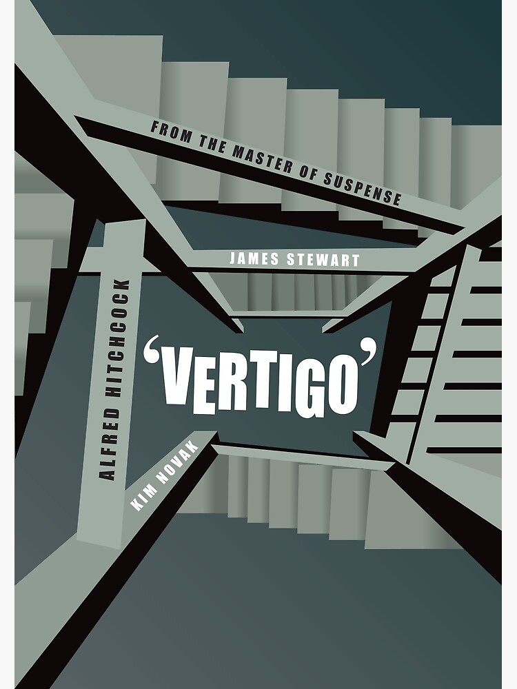 Vertigo - Alternative Movie Poster by MoviePosterBoy