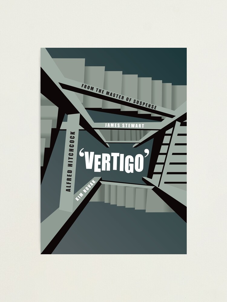 Alternate view of Vertigo - Alternative Movie Poster Photographic Print