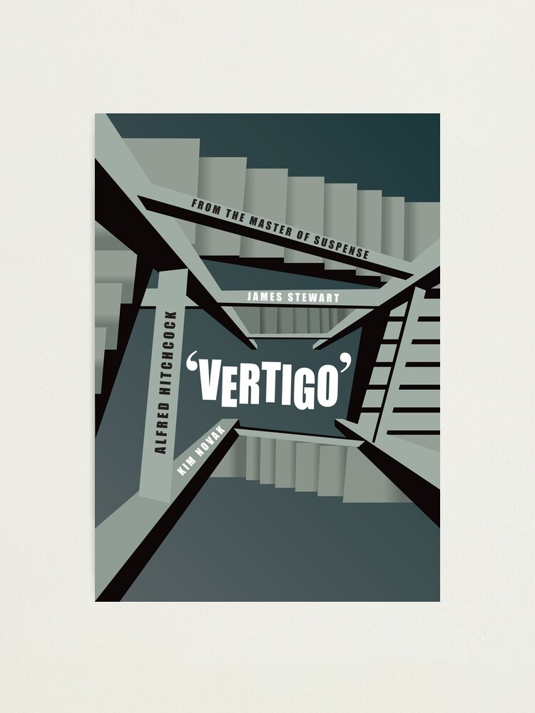Alternate view of Vertigo - Alternative Movie Poster Photographic Print