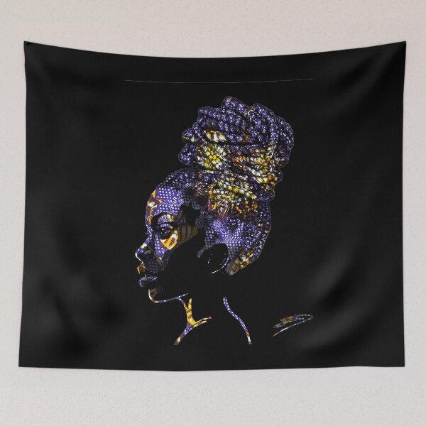 Item preview, Black Hair Art T-shirt : Women Afro Hair  designed and sold by jo-art.