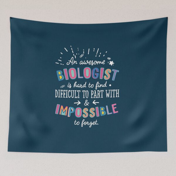 Item preview, An awesome Biologist Gift Idea - Impossible to Forget Quote designed and sold by betternotes.