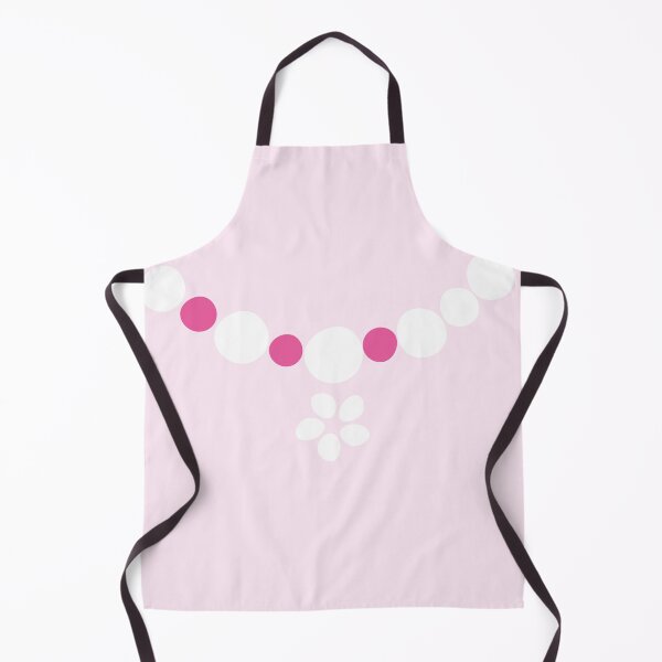 Item preview, Pretty Posy necklace/belt fashion print, large-scale digital floral, white and pink on pink designed and sold by Susan Marie Williams.