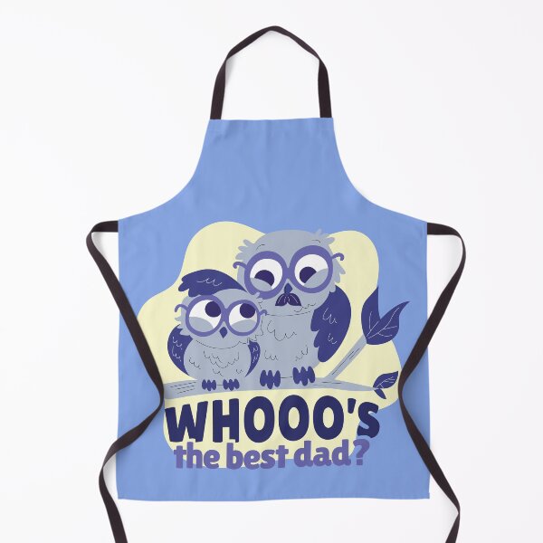 Item preview, Whooo's The Best Dad Owl twooting graphic designed and sold by Tender Flower Clothing.