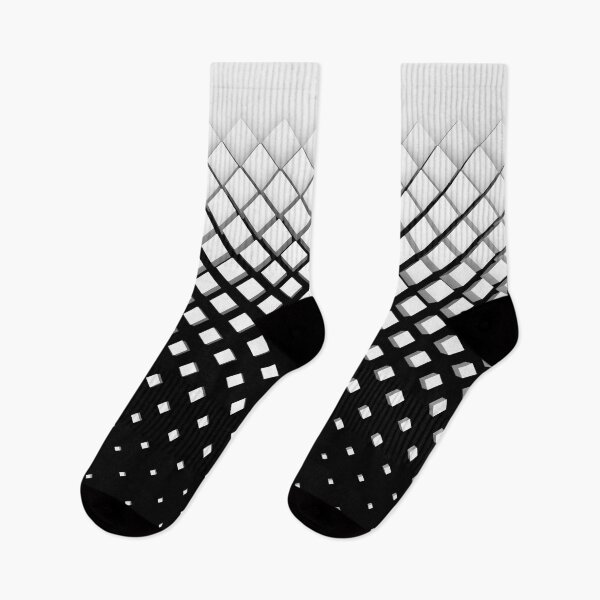 Item preview, Diamante Dot Matrix Ombre (White/Black) designed and sold by hyproinc.