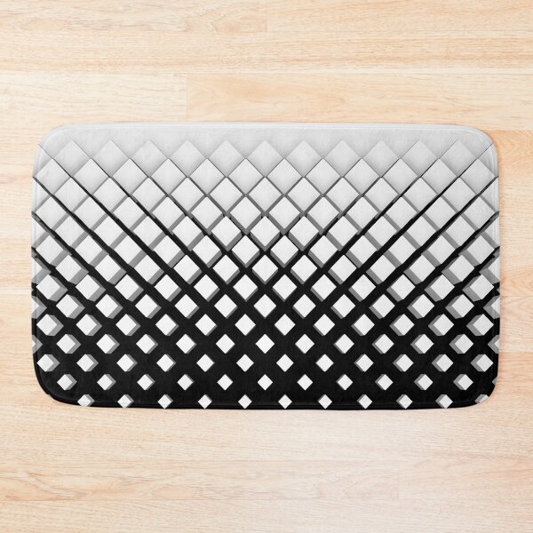 Item preview, Diamante Dot Matrix Ombre (White/Black) designed and sold by hyproinc.