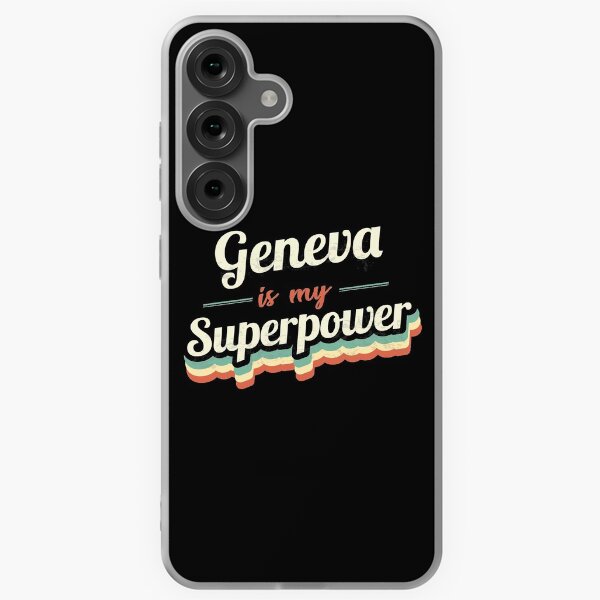 Item preview, Geneva is my Superpower  designed and sold by Custom365.