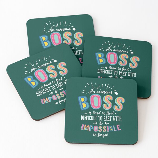 Item preview, An awesome Boss Gift Idea - Impossible to Forget Quote designed and sold by betternotes.