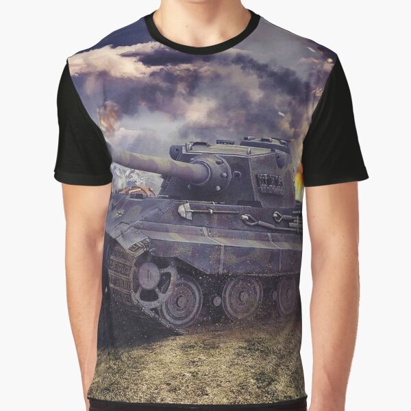 Vista previa del artículo con la obra «Phanter Panzer Tank», diseñado y vendido por tank-lover.