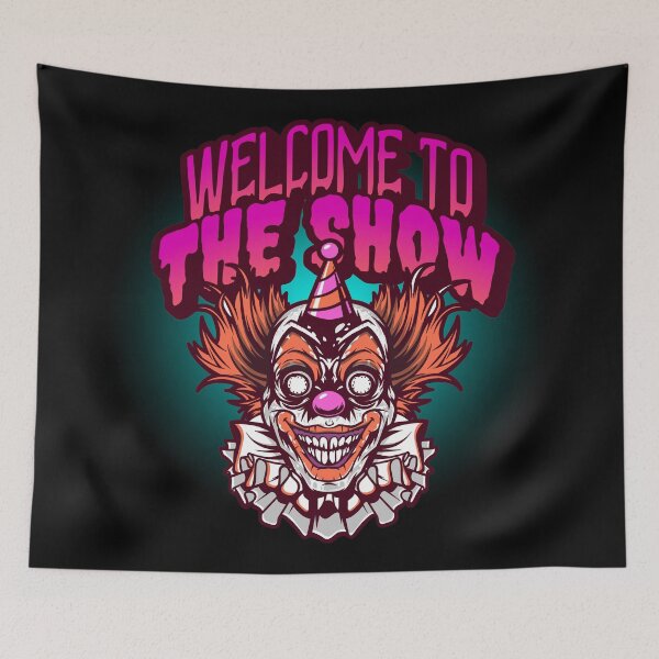 Item preview, Creepy Clown Art - Show designed and sold by Coder-T.