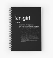 Cuaderno de espiral Define Fangirl