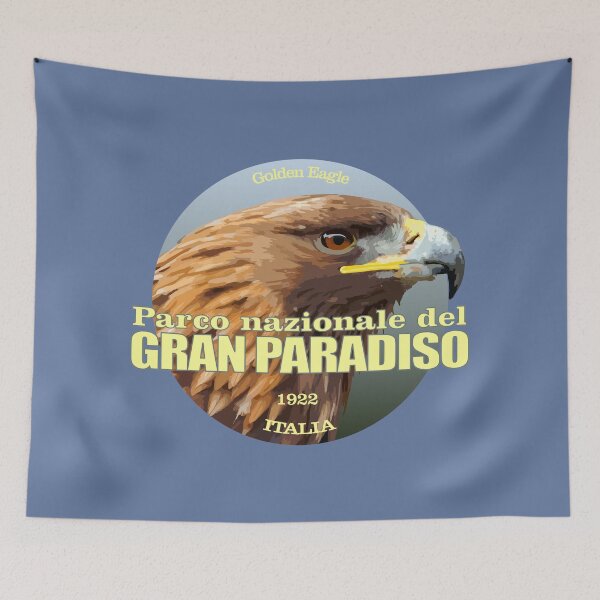 Item preview, Gran Paradiso National Park (Golden Eagle)(WT) designed and sold by curranmorgan.