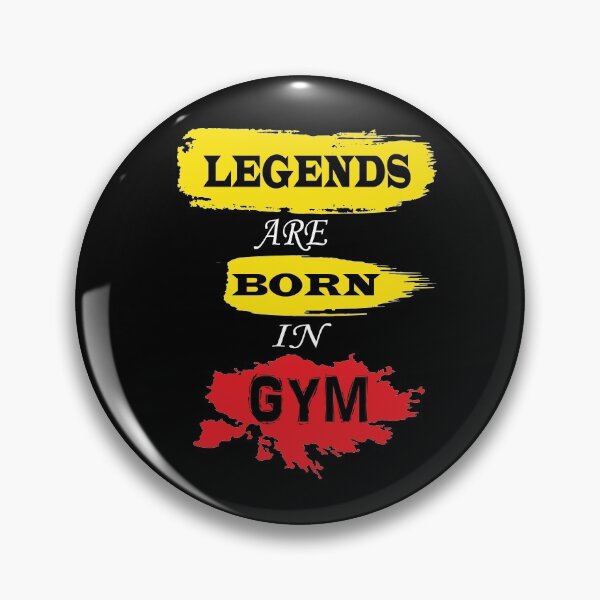 Artikelvorschau, Legenden werden im Fitnessstudio geboren entworfen und verkauft von Fattofit.