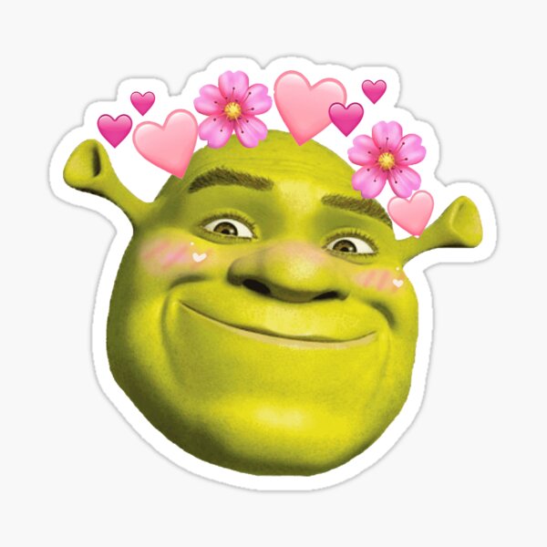 shrek meme Sticker for Sale by james-heath  Pegatinas, Pegatinas para  imprimir gratis, Pegatinas bonitas