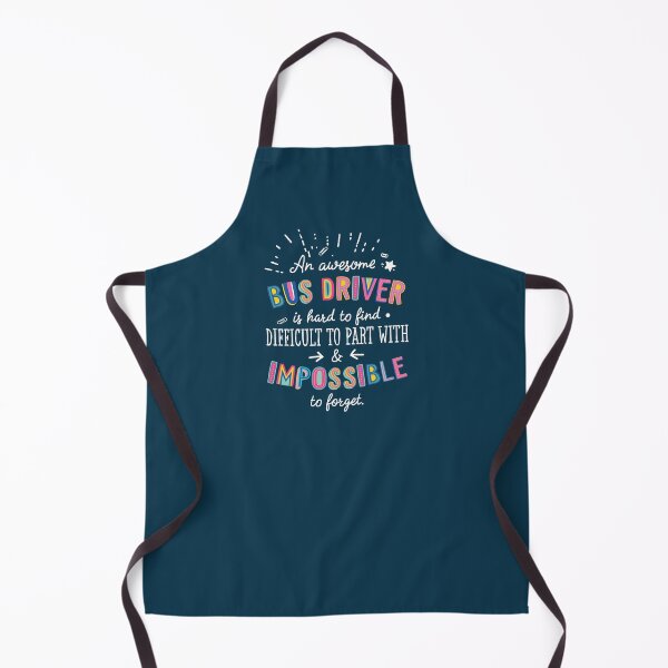 Item preview, An awesome Bus Driver Gift Idea - Impossible to Forget Quote designed and sold by betternotes.
