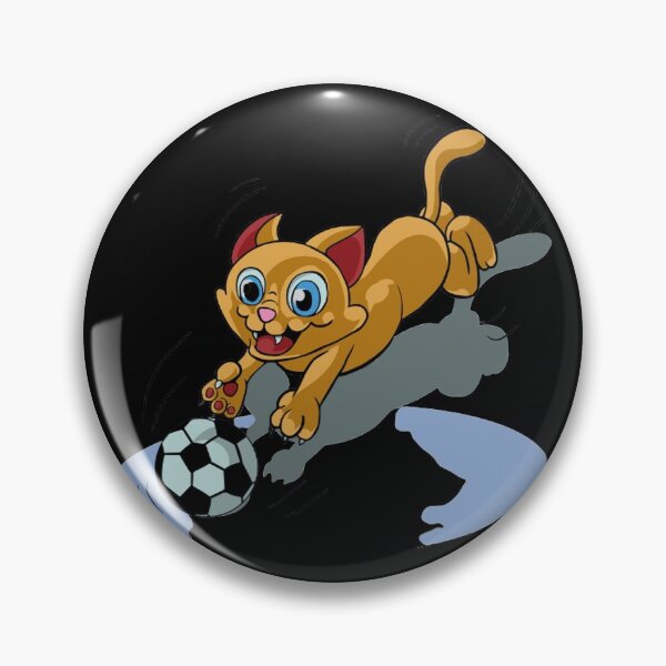 Item preview, Cute little cat with soccer  designed and sold by EasyStreet Fashion.