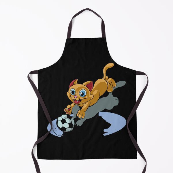 Item preview, Cute little cat with soccer designed and sold by EasyStreet Fashion.