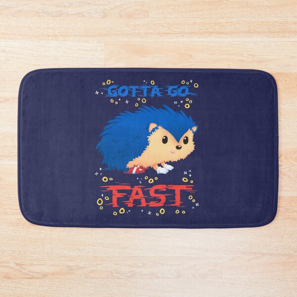 Item preview, Gotta Go Fast // Cute Hedhehog, Retro Platformer Game, Meme designed and sold by Geekydog.