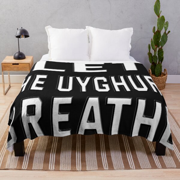 Item preview, LET THE UYGHURS BREATHE. designed and sold by Ralek.