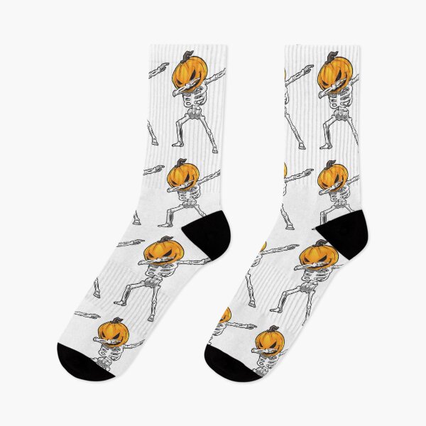Item preview, Skeleton Pumpkin Dabbing Halloween T-Shirt Funny Skull Dab Costume Gifts For Men and Women, Gift Halloween Day, Thanksgiving, Christmas Day designed and sold by DeckArtisticas.