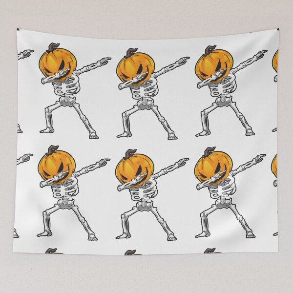 Item preview, Skeleton Pumpkin Dabbing Halloween T-Shirt Funny Skull Dab Costume Gifts For Men and Women, Gift Halloween Day, Thanksgiving, Christmas Day designed and sold by DeckArtisticas.
