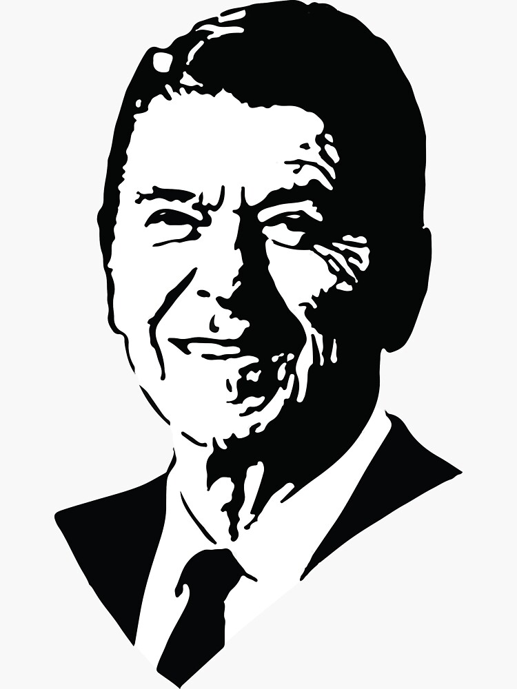 Ronald Reagan by timothydenehy