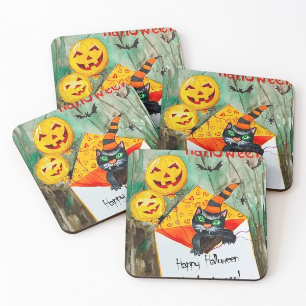 Item preview, Creative gift for Halloween. T-shirts, mugs, greeting cards for Halloween. designed and sold by Elena Reutova.