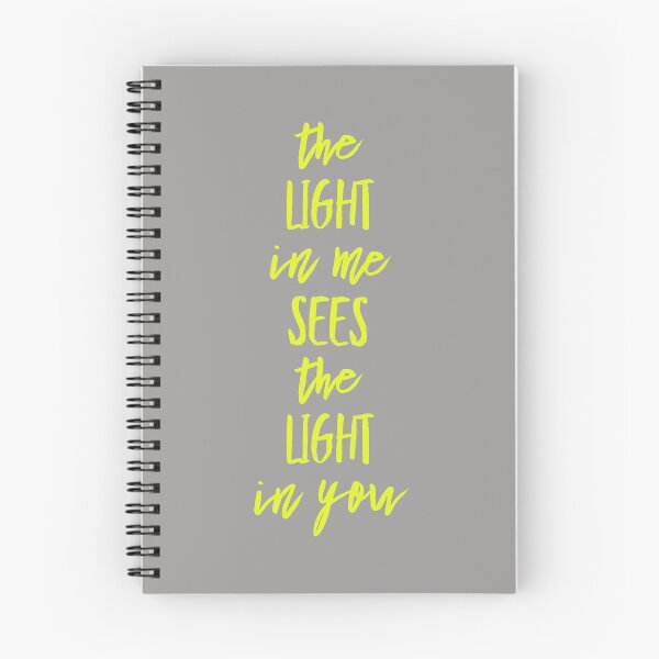 Item preview, the light in me sees the light in you - namaste designed and sold by thedailymomfeed.