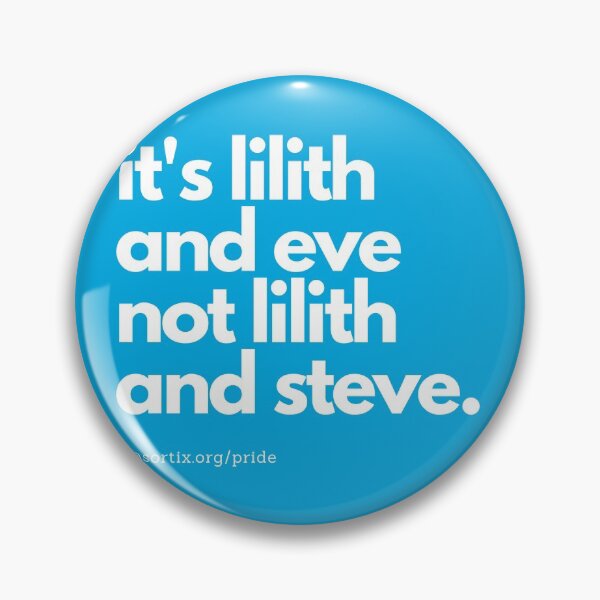Item preview, Lilith and Eve, not Lilith and Steve designed and sold by MASORTIX.