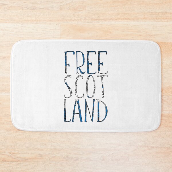 Item preview, FREE SCOTLAND, Scottish Independence Saltire Flag Text Slogan designed and sold by MacPean.