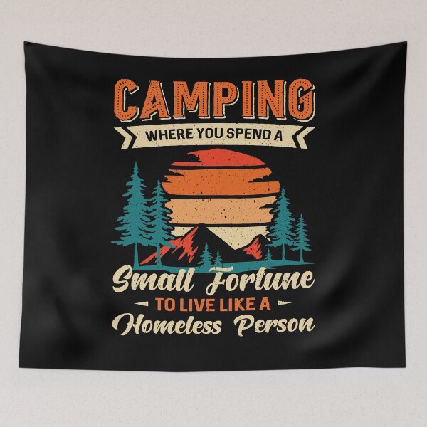 Item preview, Camping Where You Spend A Small Fortune Funny Camper Saying Camping designed and sold by Md. Manjur Ahamed.