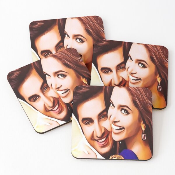 Item preview, Ranbir Kapoor and Deepika Padukone designed and sold by Danlatif.