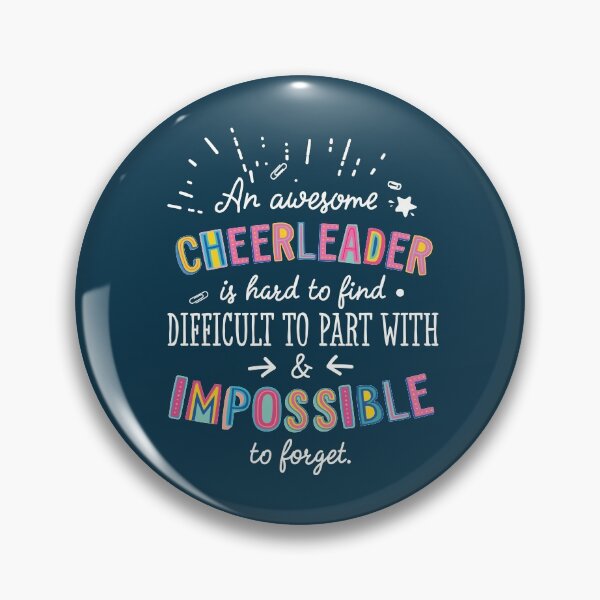 Artikelvorschau, An awesome Cheerleader Gift Idea - Impossible to Forget Quote entworfen und verkauft von betternotes.