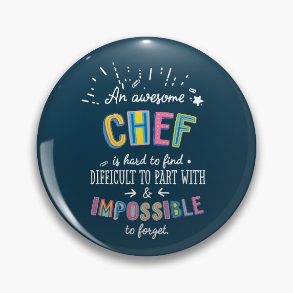 Item preview, An awesome Chef Gift Idea - Impossible to Forget Quote designed and sold by betternotes.
