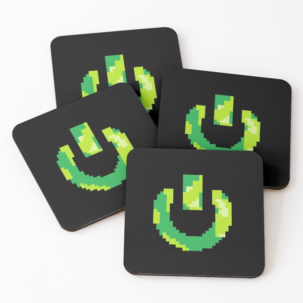 Item preview, Power On Symbol - Electronic Pixel Green designed and sold by Ryan Silberman.