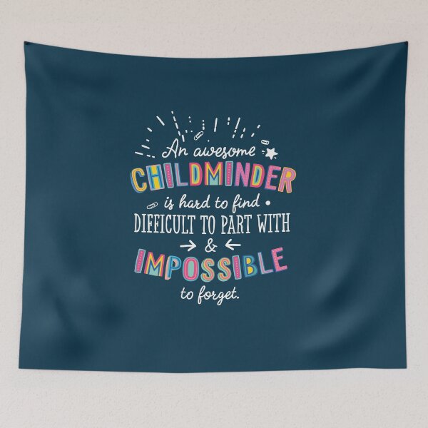 Item preview, An awesome Childminder Gift Idea - Impossible to Forget Quote designed and sold by betternotes.