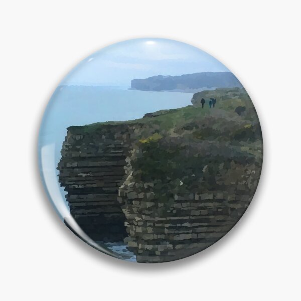Item preview, Welsh Beach Sea View and Cliff designed and sold by DesignsofNote.