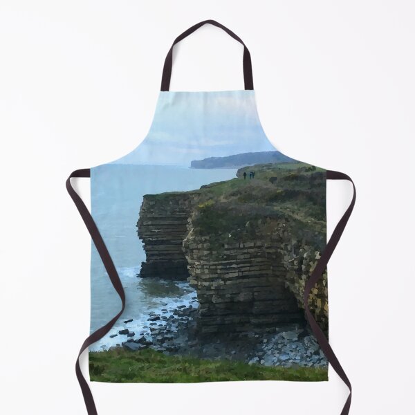 Item preview, Welsh Beach Sea View and Cliff designed and sold by DesignsofNote.