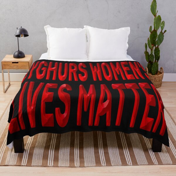 Item preview, UYGHURS WOMEN'S LIVES MATTER designed and sold by Ralek.